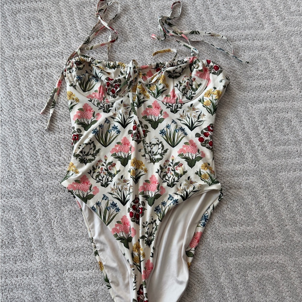 Agua by Agua Bendita Floral One Piece Swimsuit